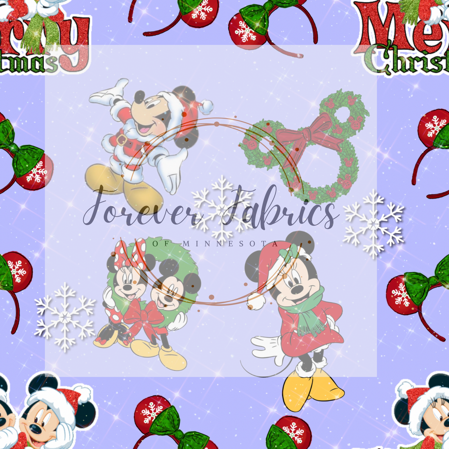 A Mouse’s Christmas | Preorder | Fabric By The Yard