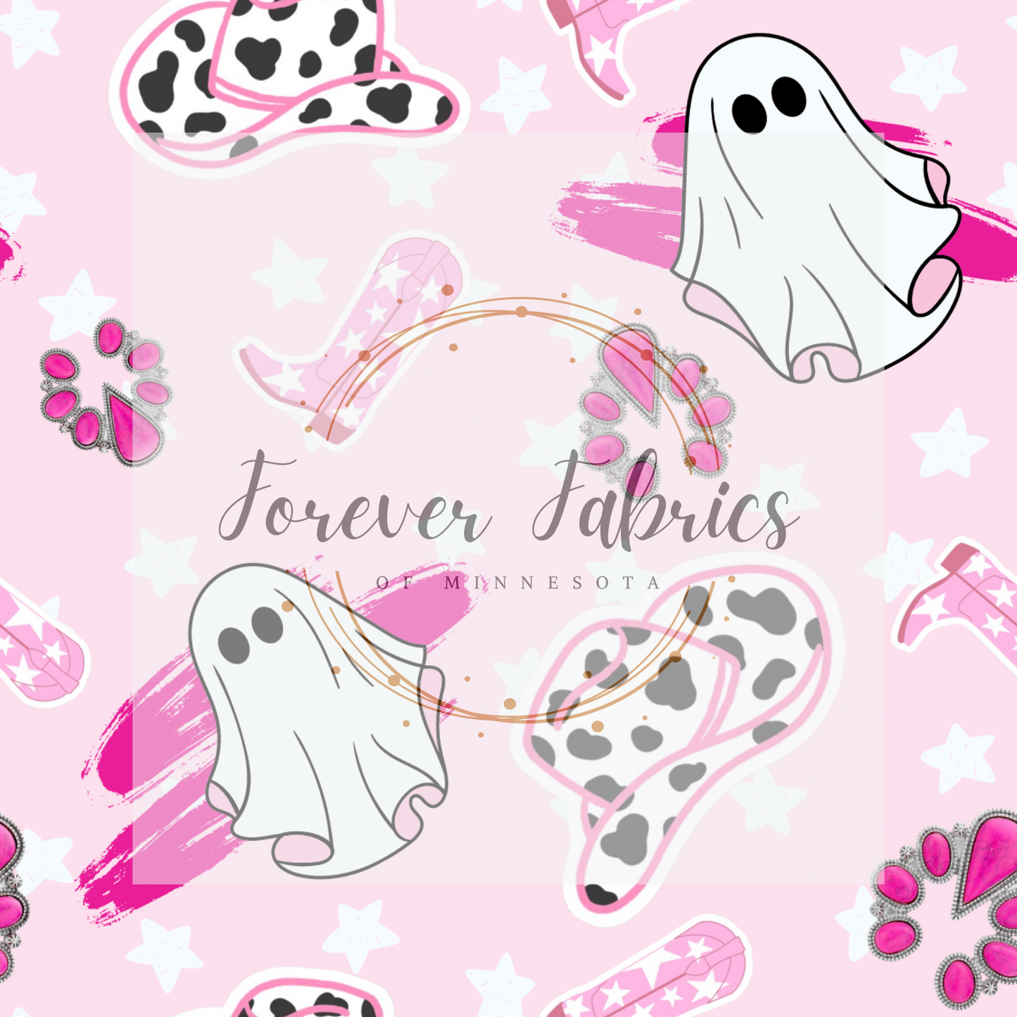 Cowgirl Ghosts | Preorder | Fabric By The Yard