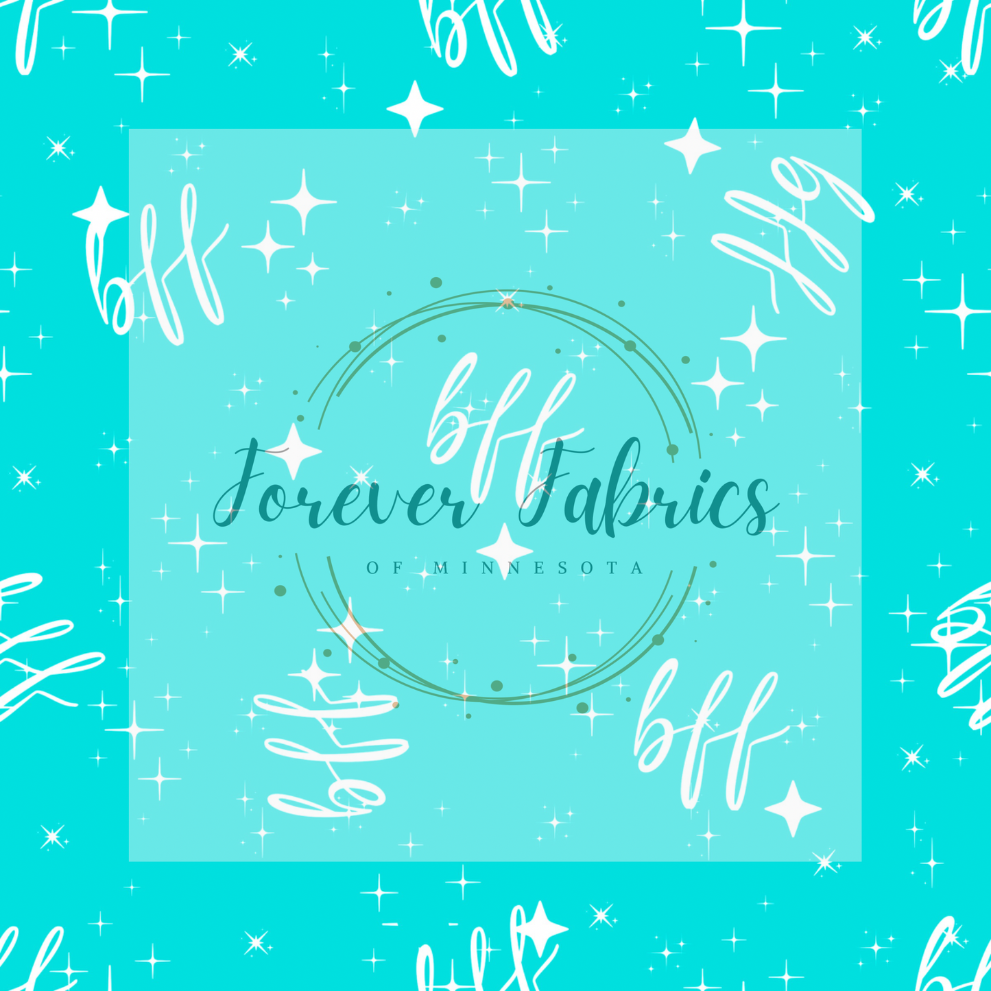 Teal BFF| Preorder | By The Yard