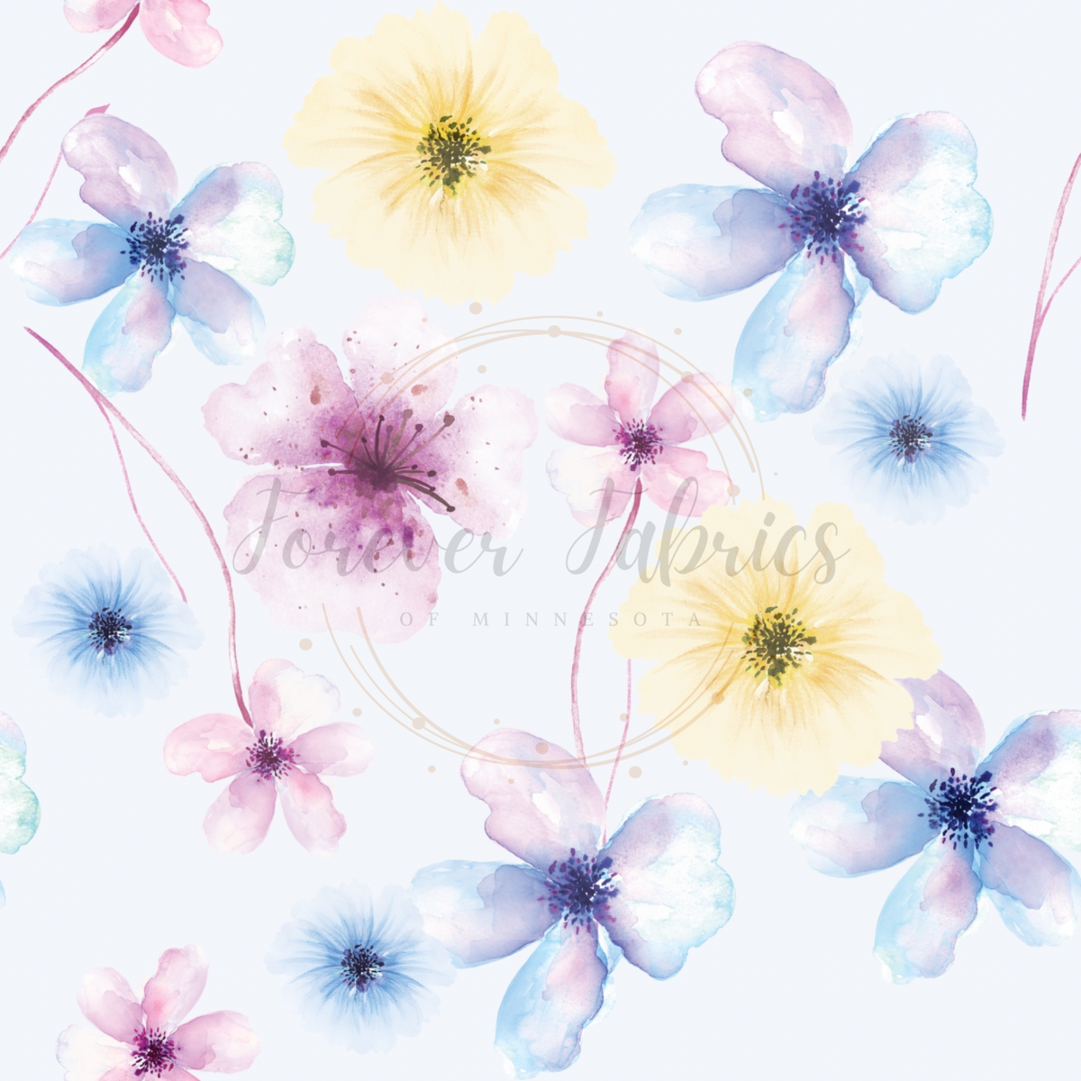 Spring Flowers | Preorder |By The Yard