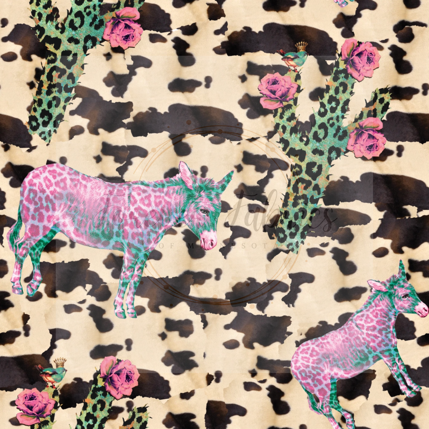 Pink Leopard Uni’s| By The Yard