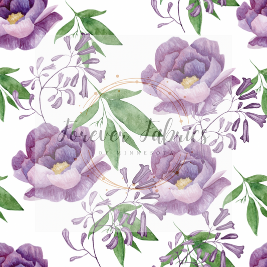 Lavender Peonies 2 | Preorder | By The Yard