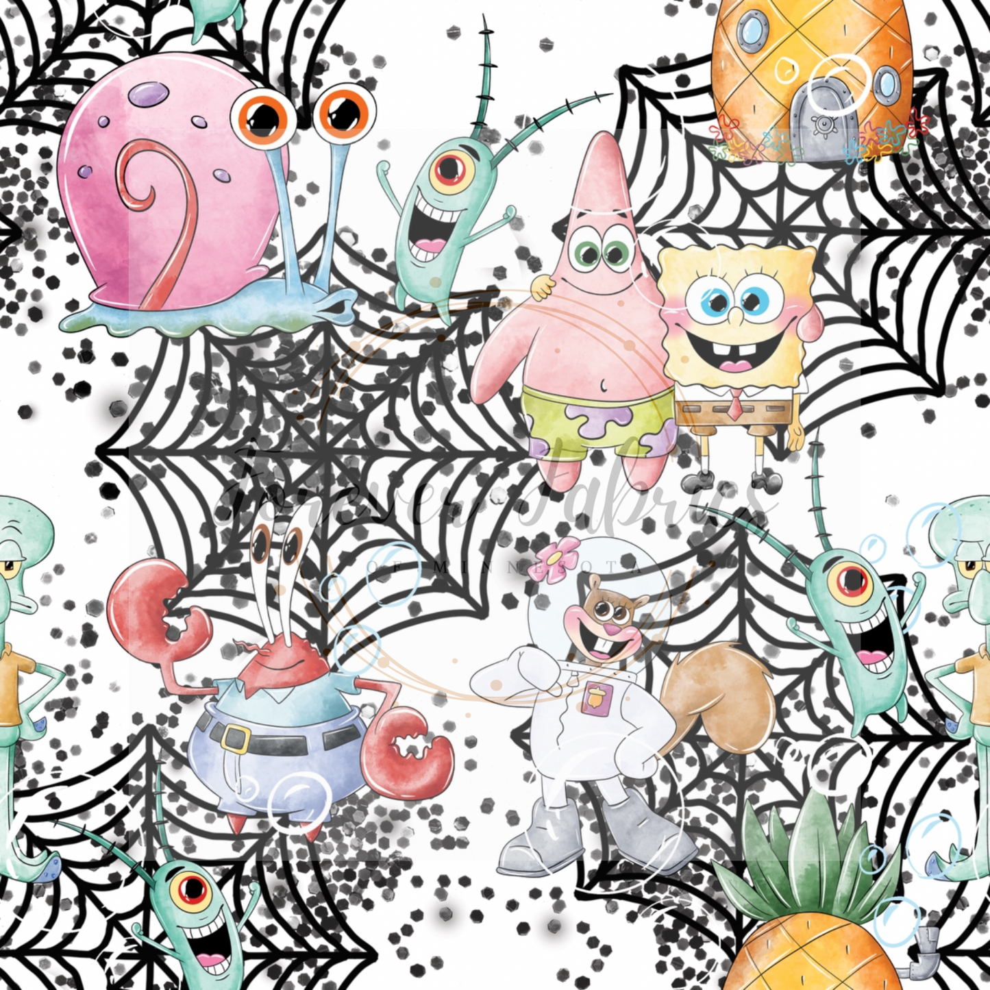 Sponge’s Spider Webs | Preorder| By The Yard