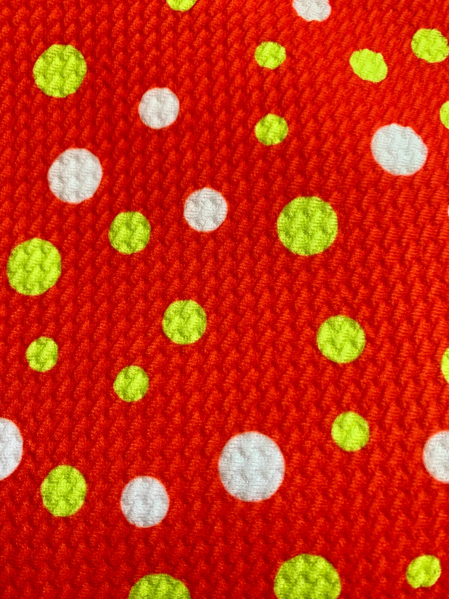 White Green Dots | Printed Bullet