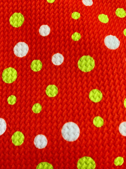 White Green Dots | Printed Bullet