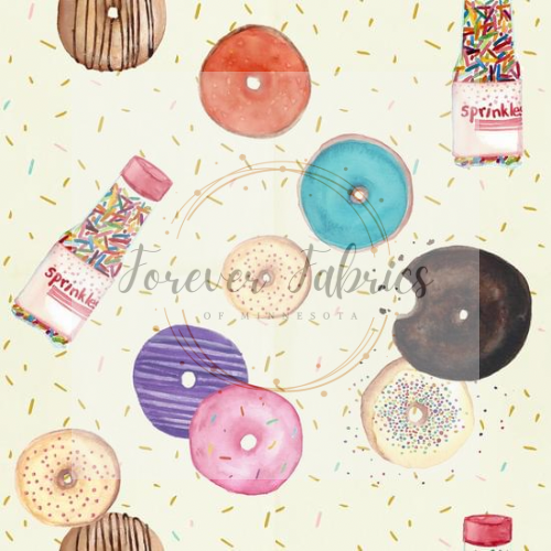 Donuts & Sprinkles | Preorder | By The Yard