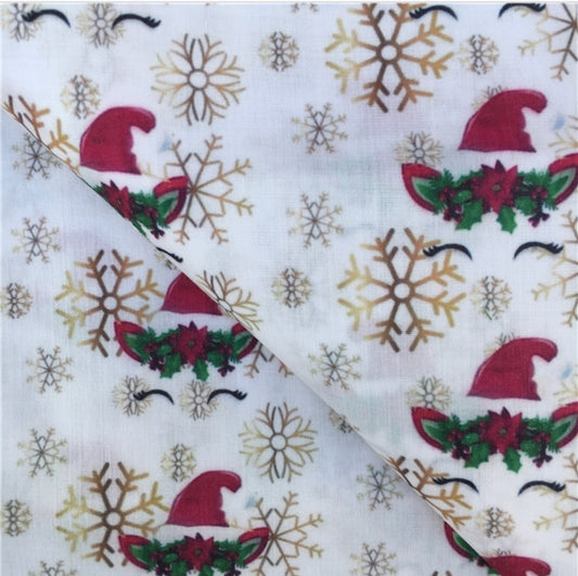 Unicorn Santa. Preorder | By The Yard