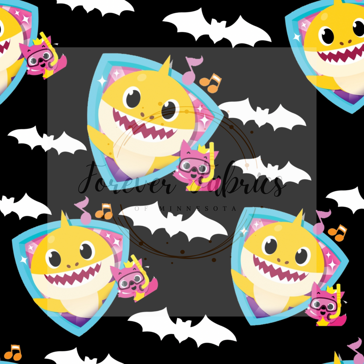 Sharks & Bats | Preorder| By The Yard
