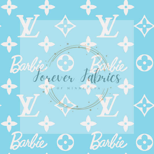 Barbie LV Tiffany Blue | Preorder | By The Yard