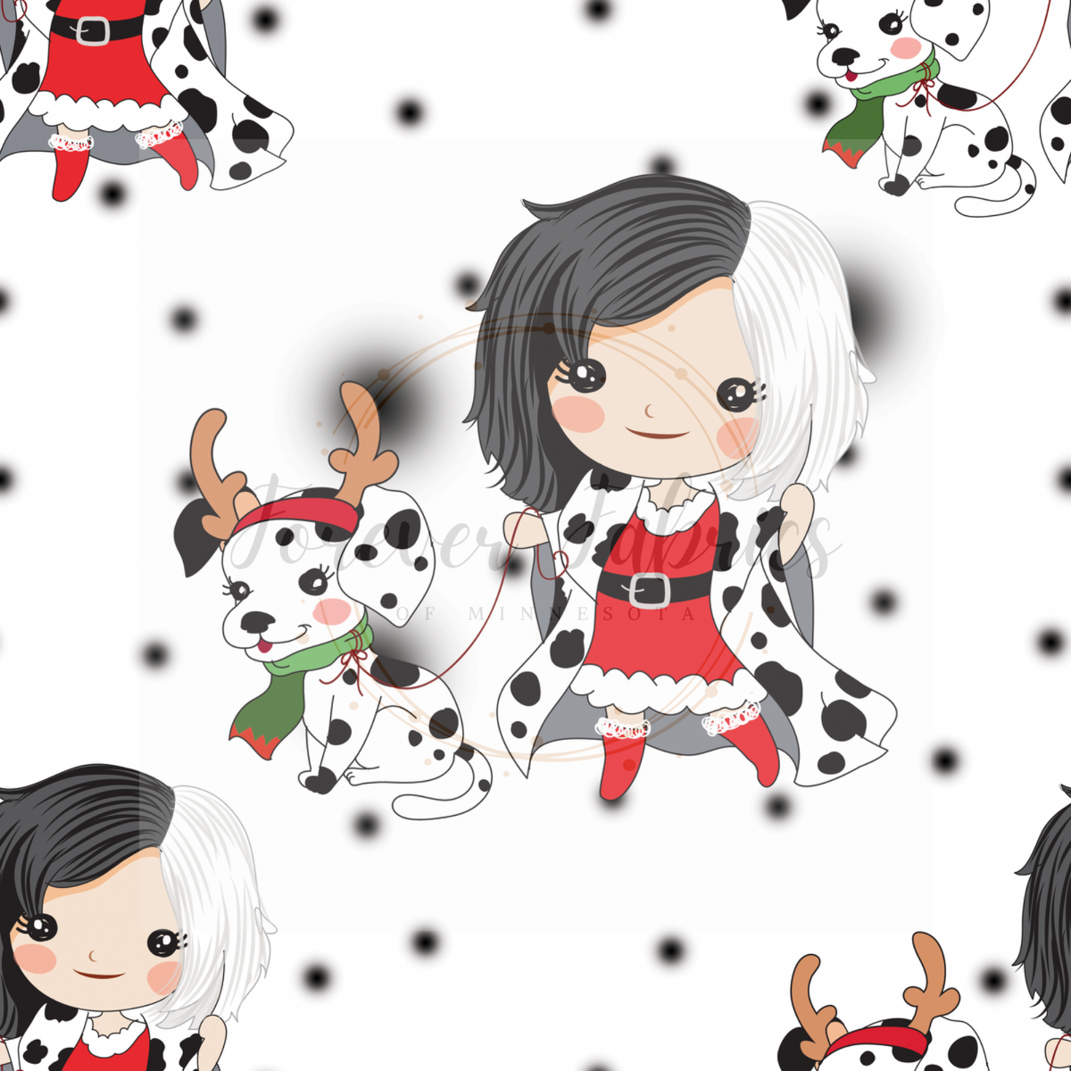 Dalmatian Friends | Preorder | By The Yard