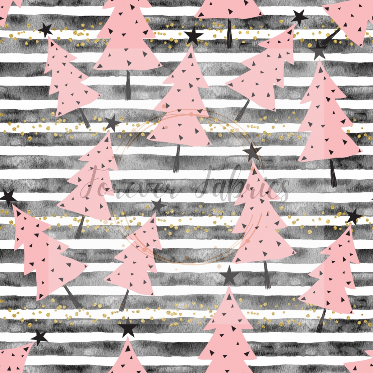 Pink Christmas Trees | Preorder| By The Yard