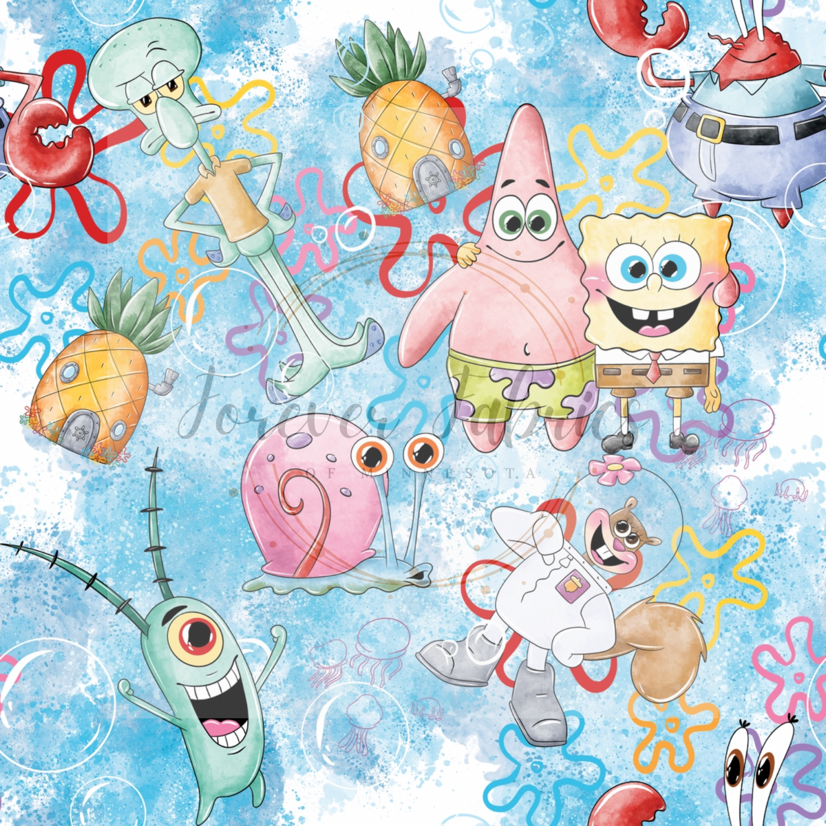Sea Friends 2 | Preorder| By The Yard