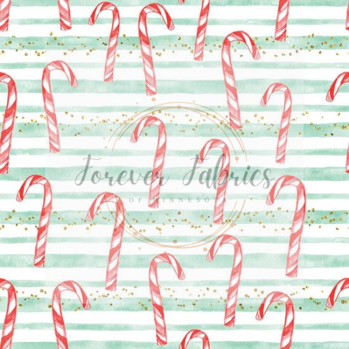 Candy Canes Preorder | By The Yard