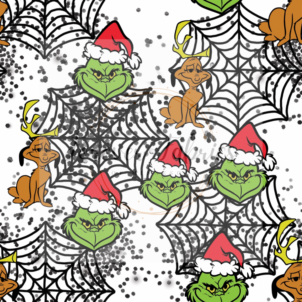 Grinch Spider Webs | Preorder| By The Yard