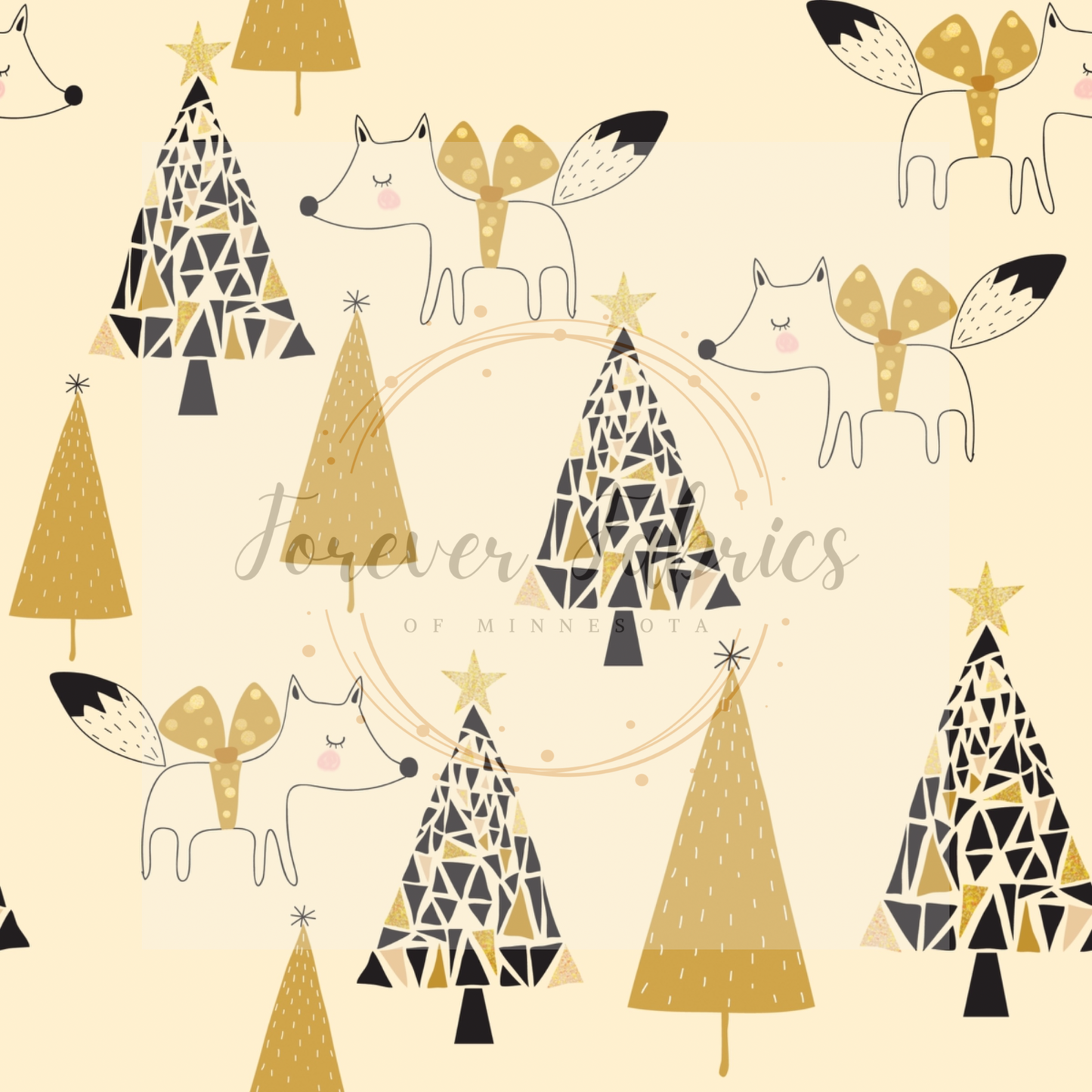 Boho Christmas Trees | Preorder| By The Yard