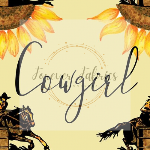 Sunflower Cowgirl Preorder | By The Yard