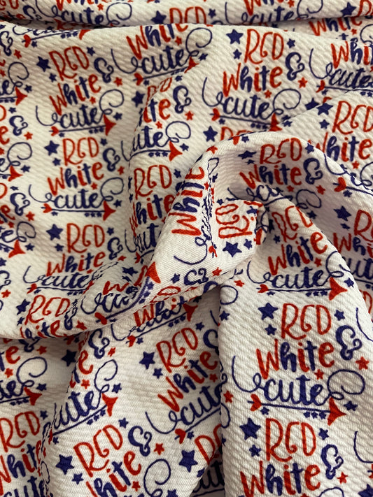 Red, White & Cutie | Bullet