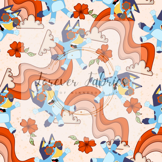 Boho Blue 3 | Preorder | By The Yard