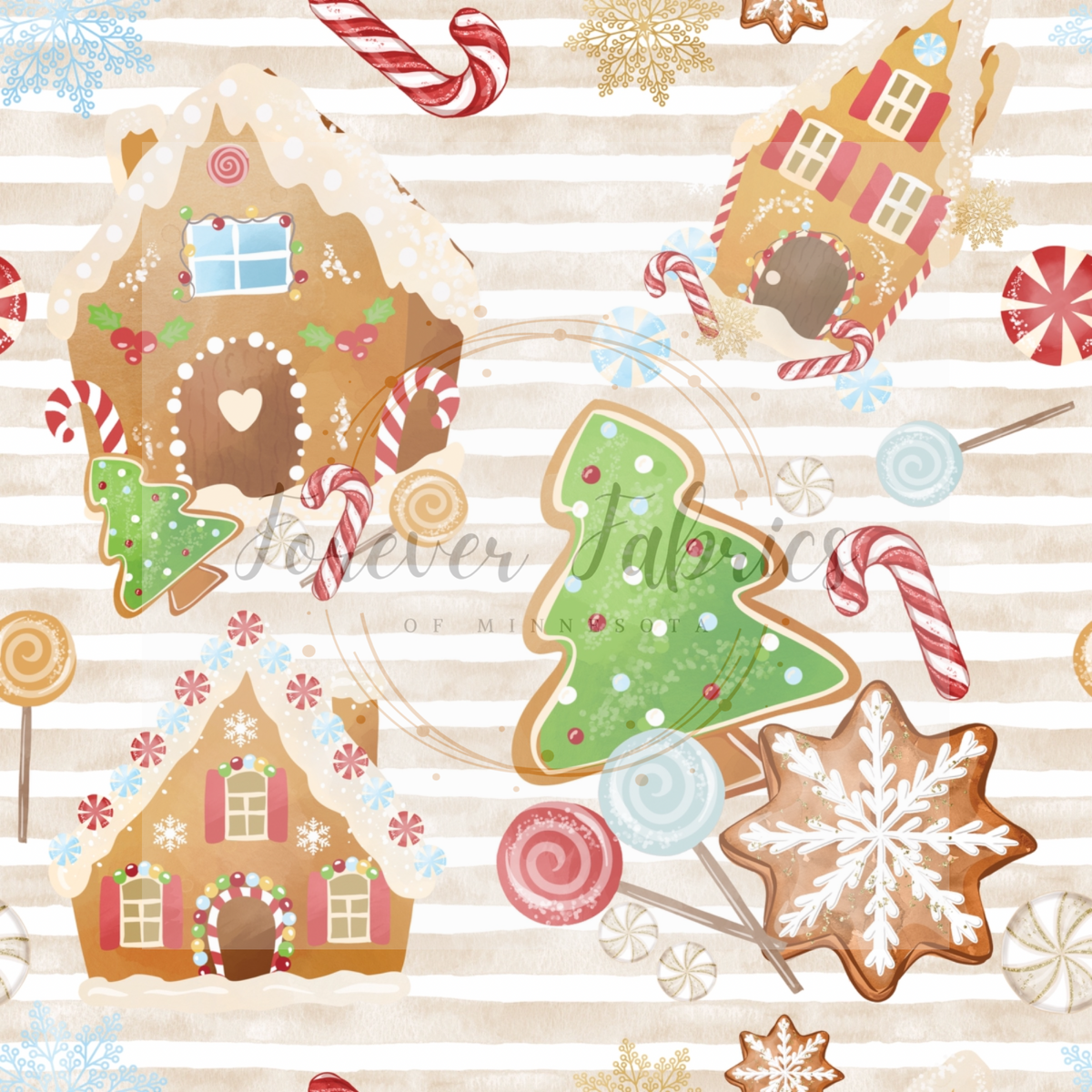 Gingerbread Houses Preorder |By The Yard