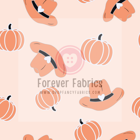 Pumpkins & Hats |Preorder | By The Yard
