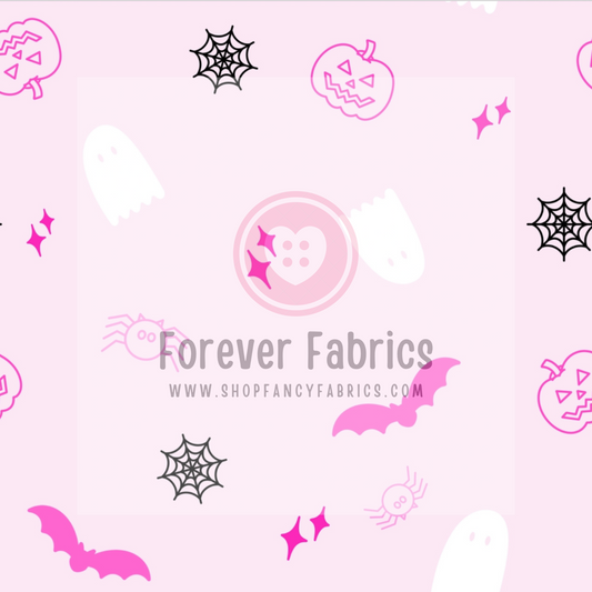 Pink Halloween | Preorder | By The Yard