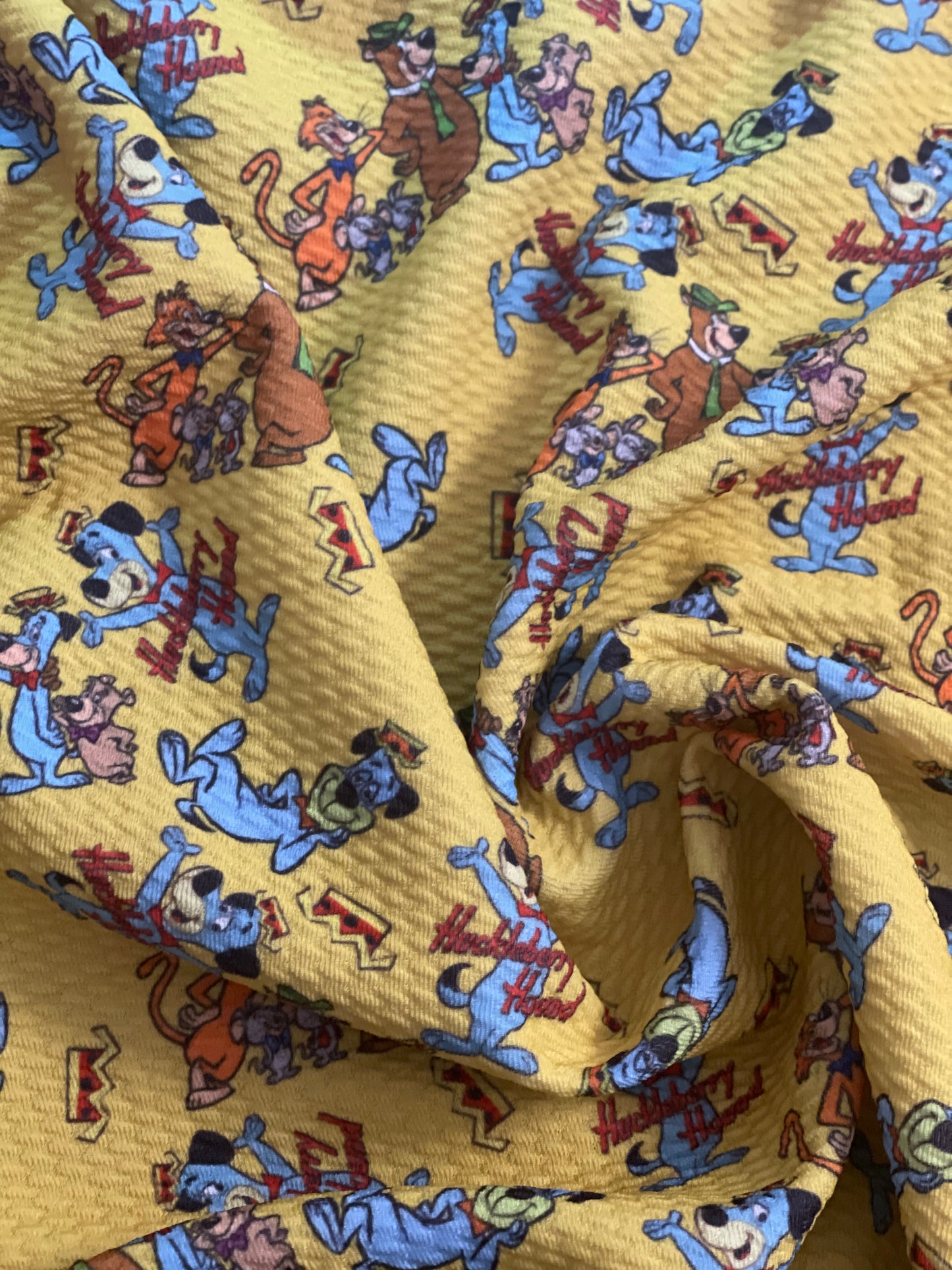 Boo boo and Friends Yellow Background Bullet