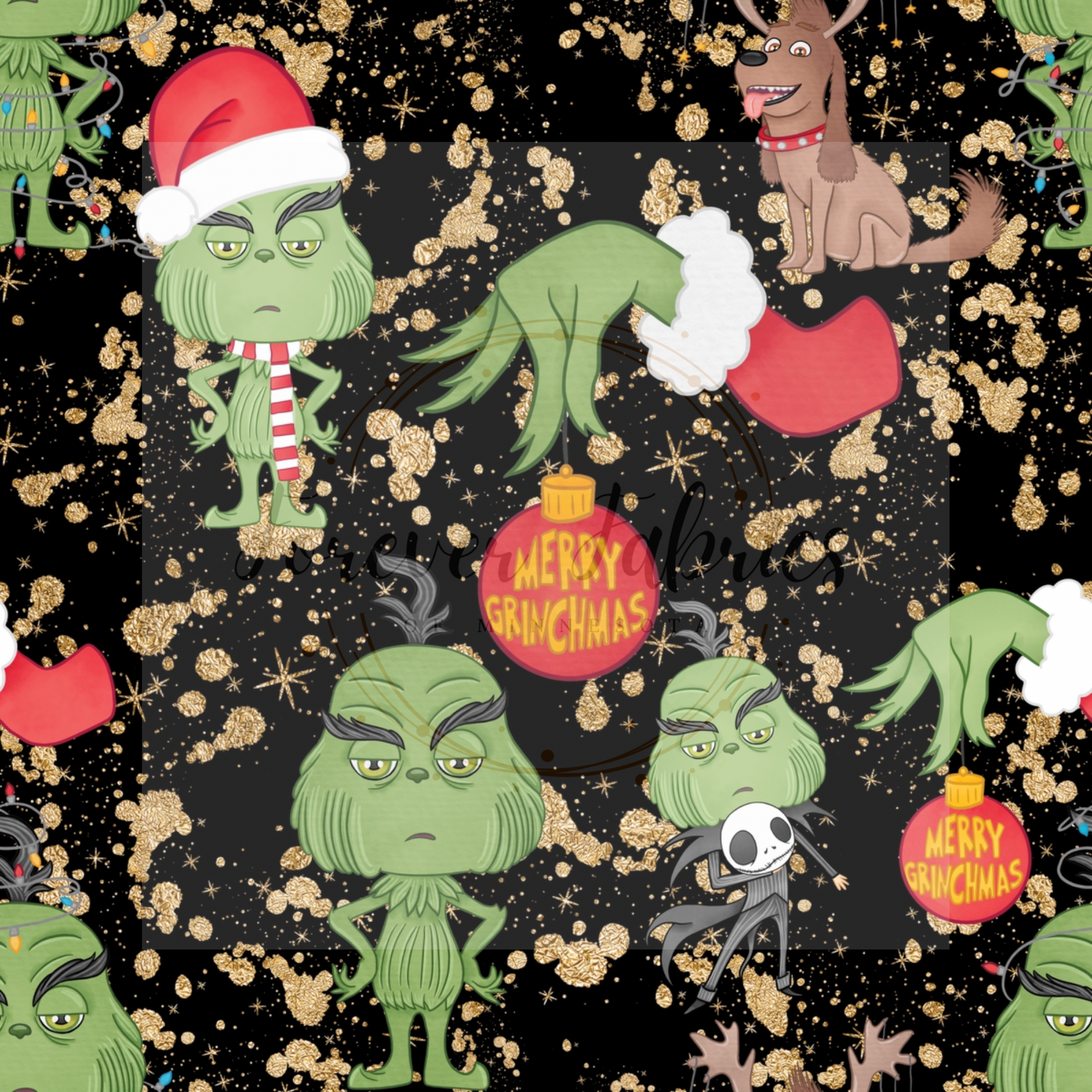 Baby Grinch | Preorder |By The Yard
