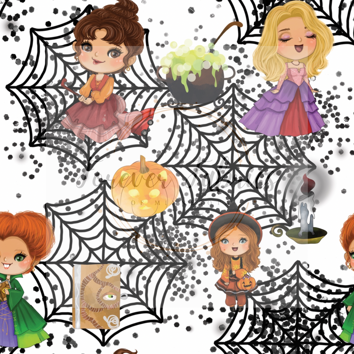 Princesses & Spider Webs | Preorder| By The Yard