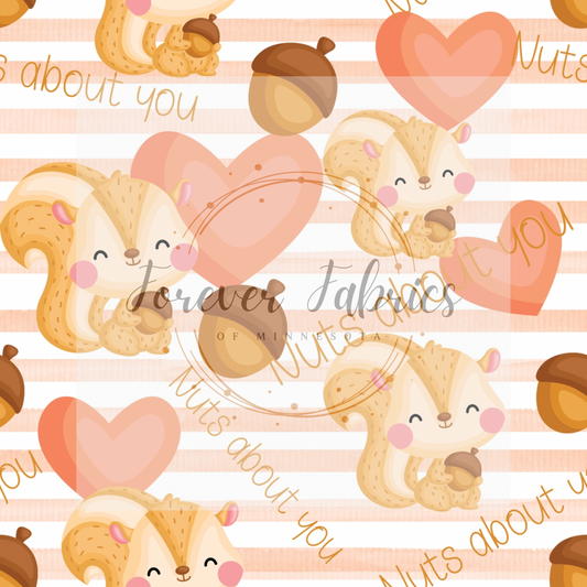 Squirrel Love | Preorder | By The Yard