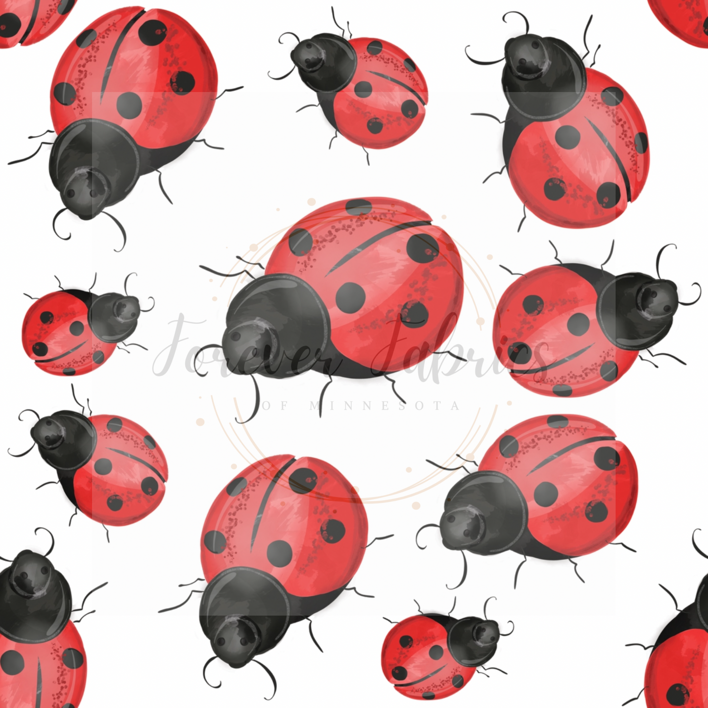 Lady Bugs | Preorder |By The Yard