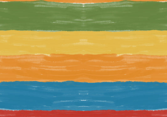 Watercolor Stripes |Preorder |By The Yard