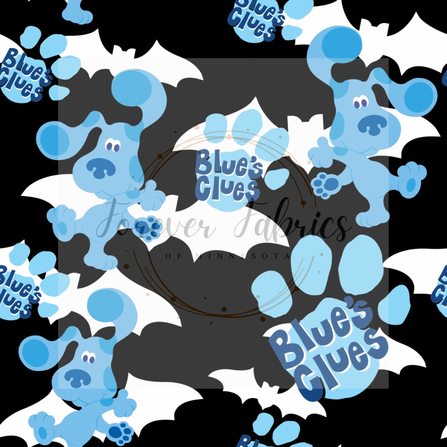 Blues & Bats | Preorder| By The Yard