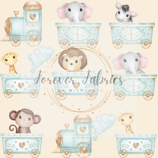 Animal Train |. Preorder | By The Yard
