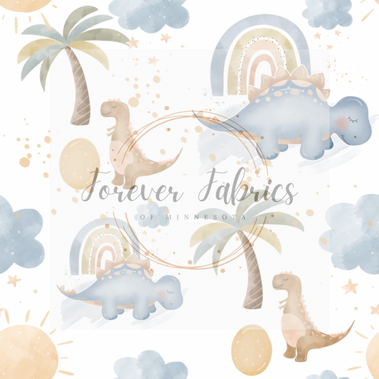 Boho Dino’s | Preorder | By The Yard