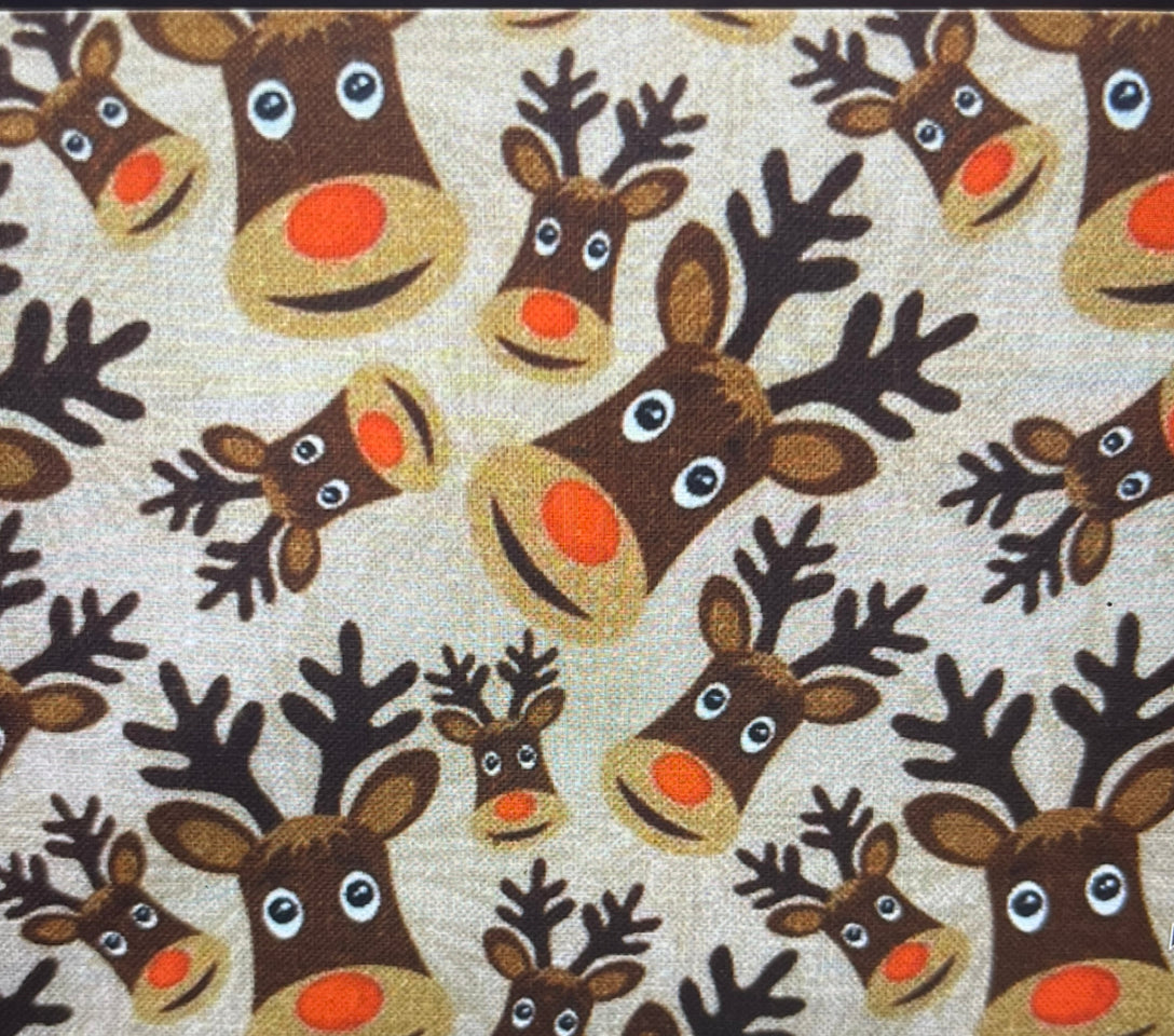 Silly Reindeer |Preorder |By The Yard