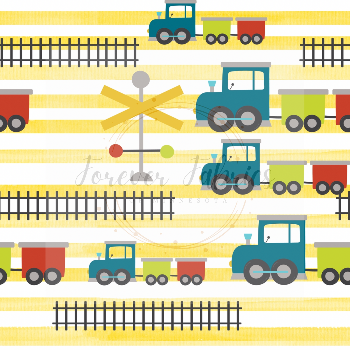 Chooo Chooooo | Preorder | By The Yard