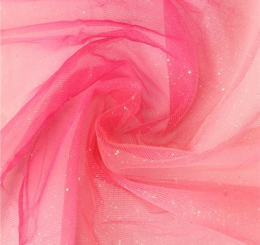 Rose Pink Glitter | Mesh