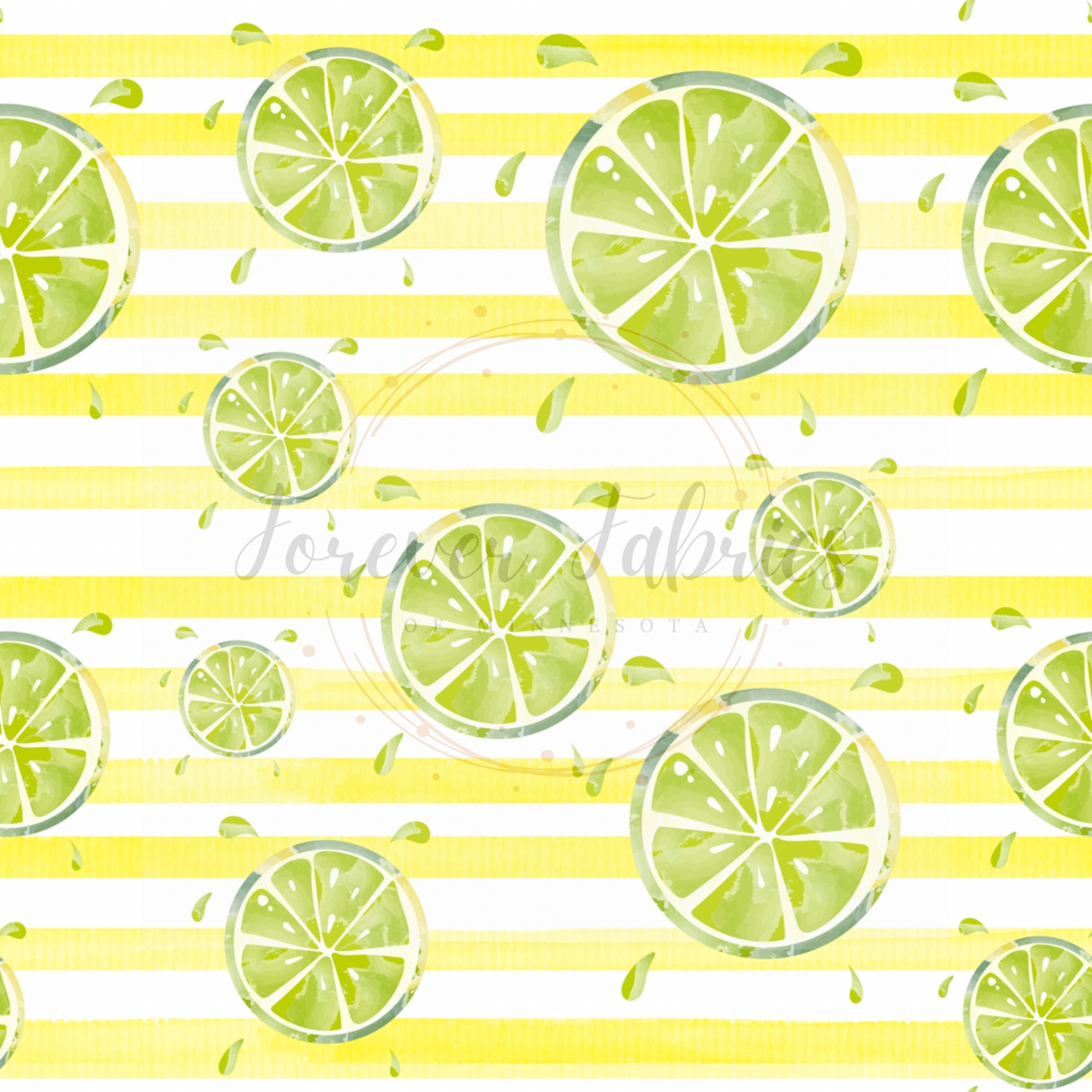 Lime Slices Popsicles | Preorder |By The Yard