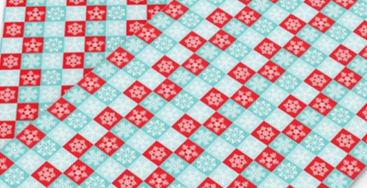 Snowflake Squares |. Preorder | By The Yard