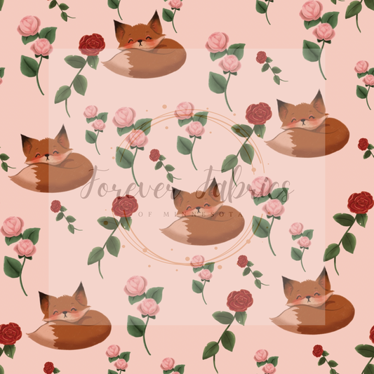 Sleepy Fox | Preorder| By The Yard