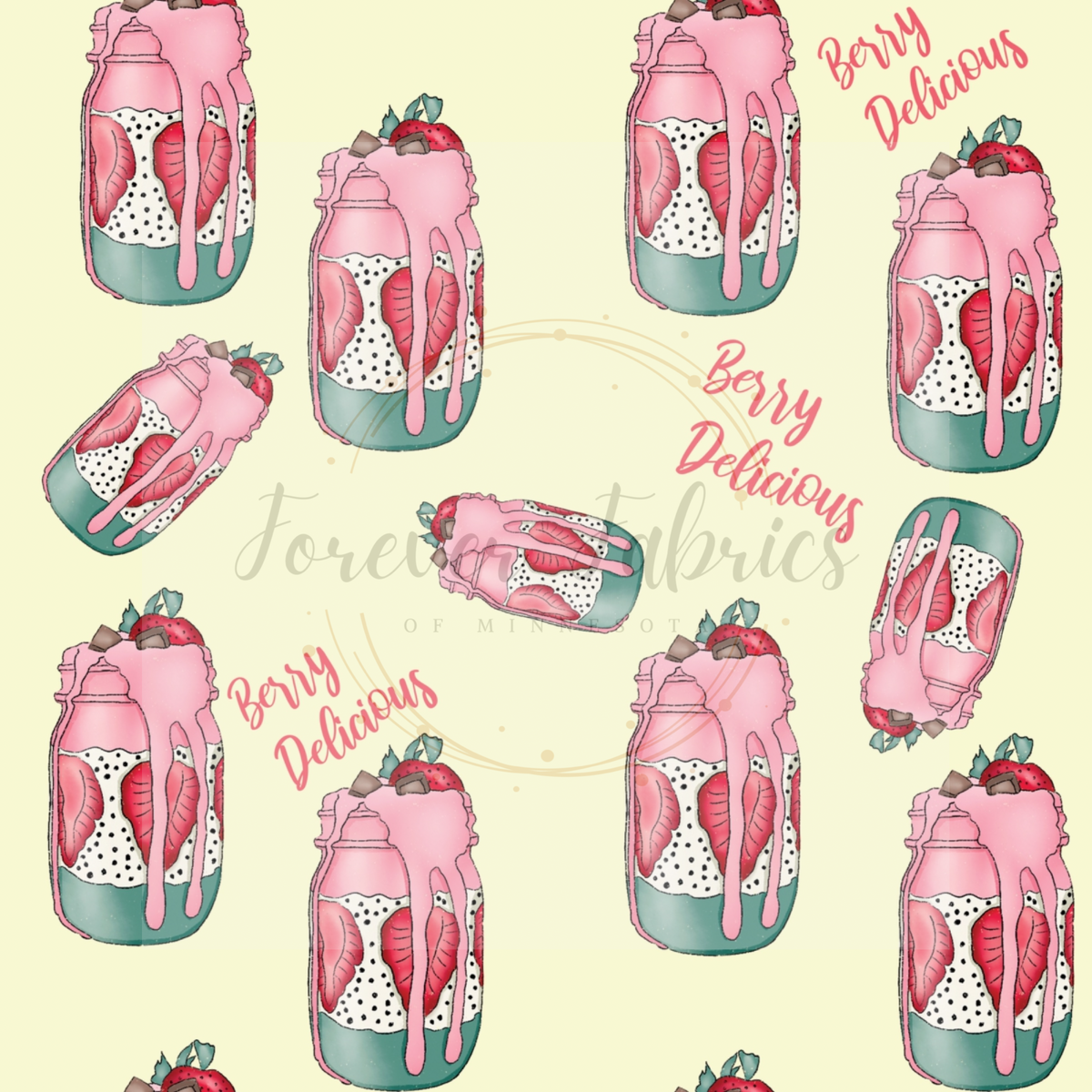 Berry Drinks | Preorder |By The Yard