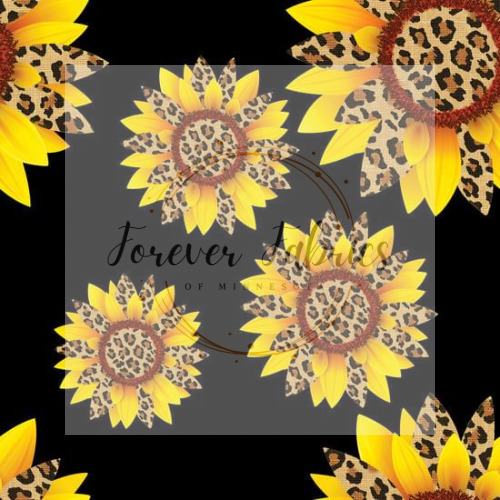 Lg. Leopard Sunflower | Preorder | By The Yard