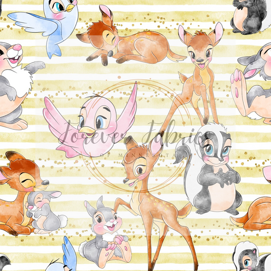 Forest animals | Preorder | By The Yard