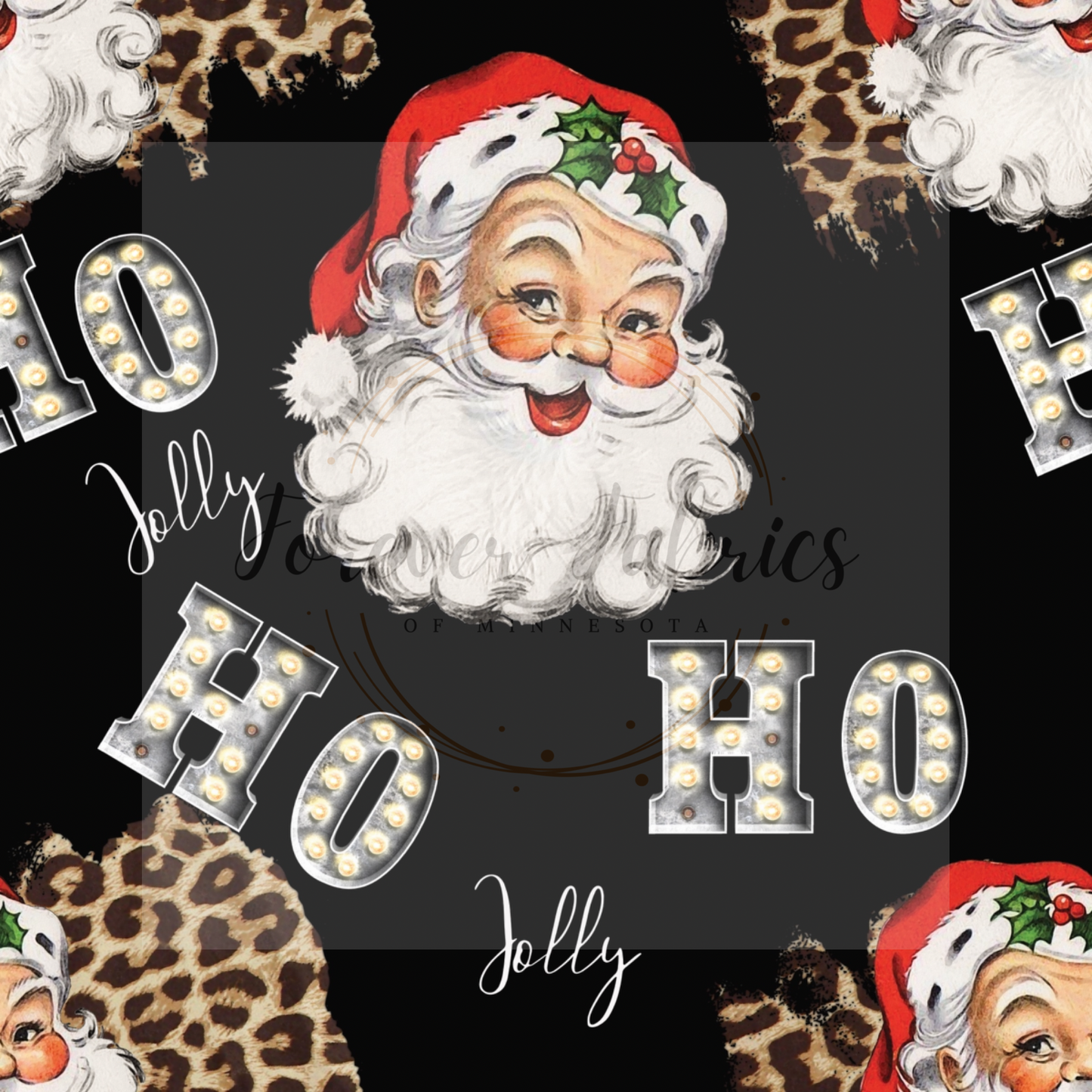 Jolly Ho Ho Ho | Preorder | By The Yard