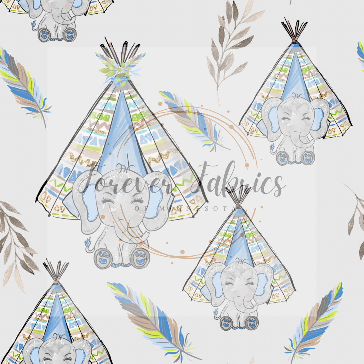 TeePees & Ellies | Preorder | By The Yard