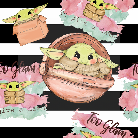 Glam Yoda | Preorder |By The Yard