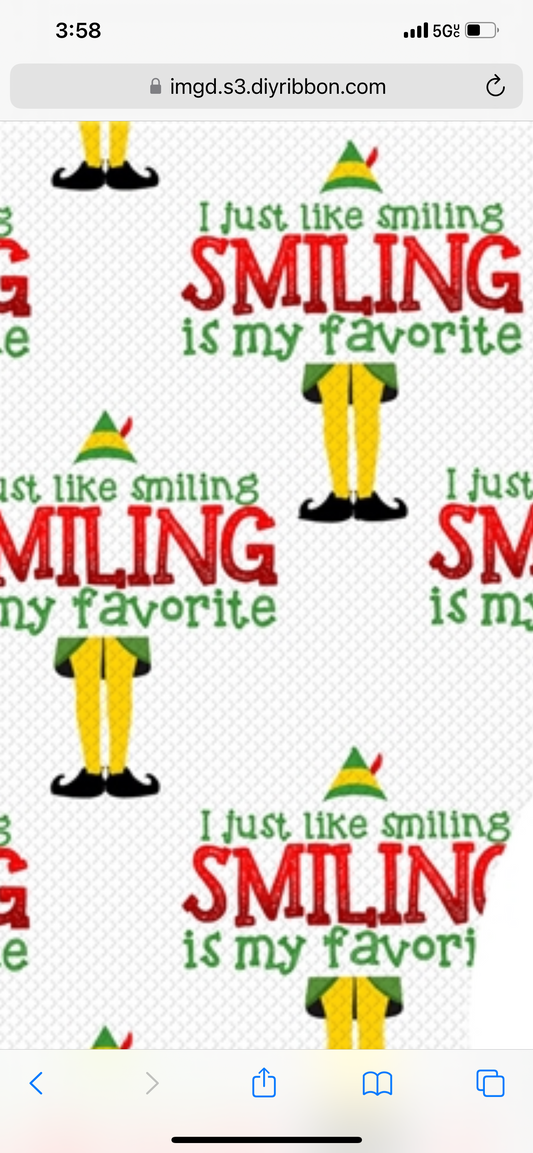 Smiling | Preorder | By The Yard