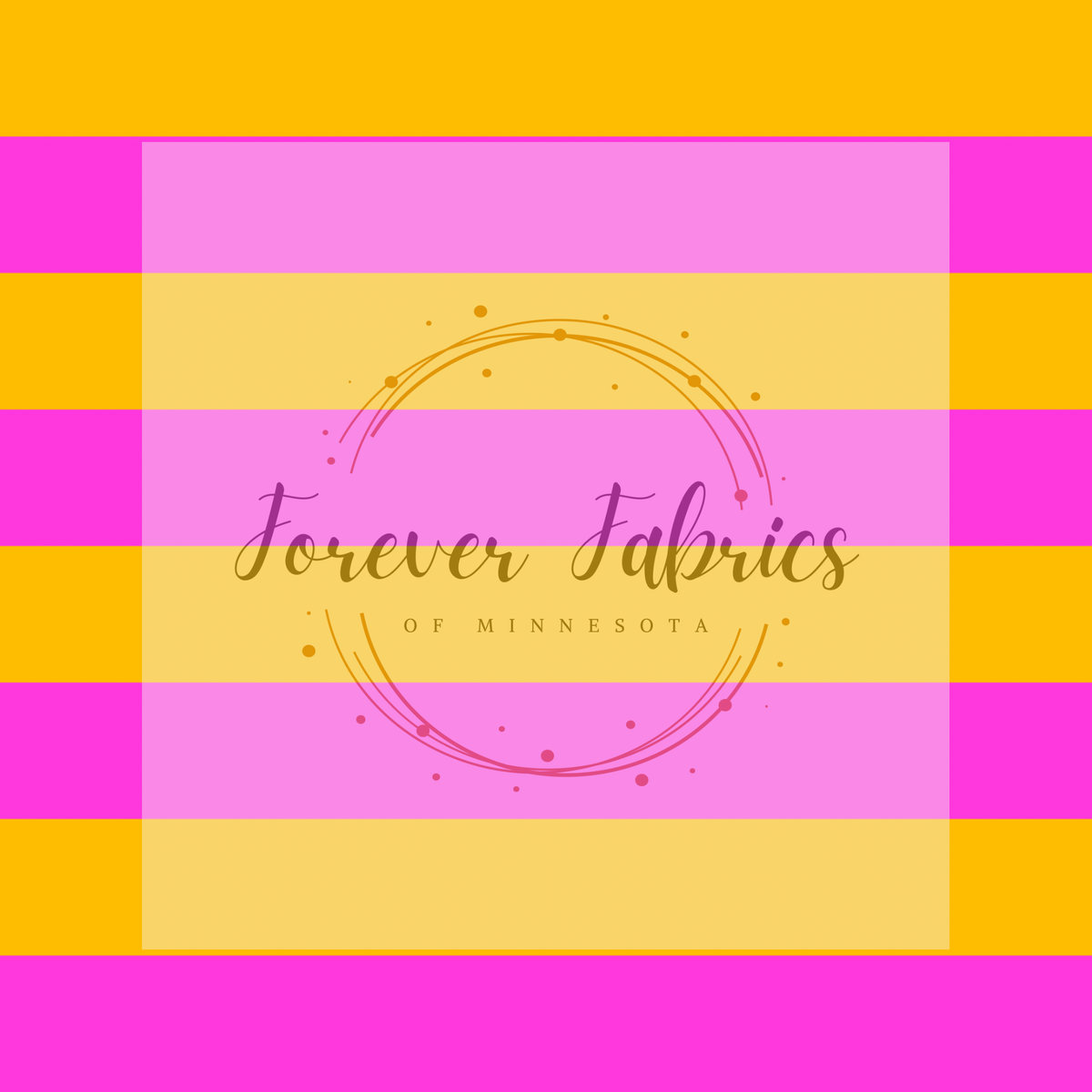 Orange & Pink Stripe | Preorder | By The Yard