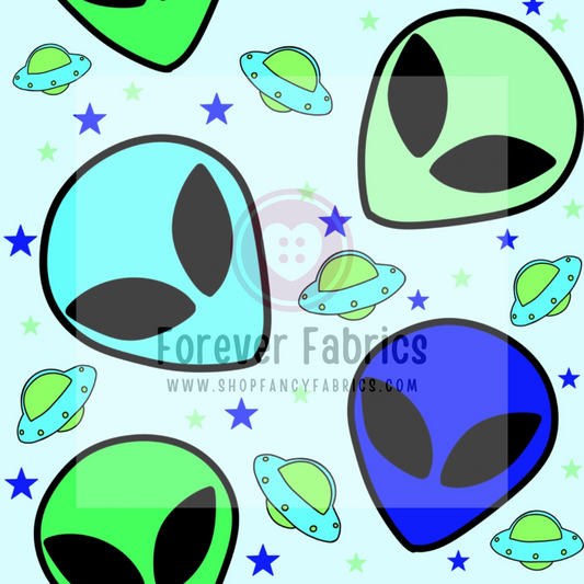 Alien Space Ships |Preorder | By The Yard