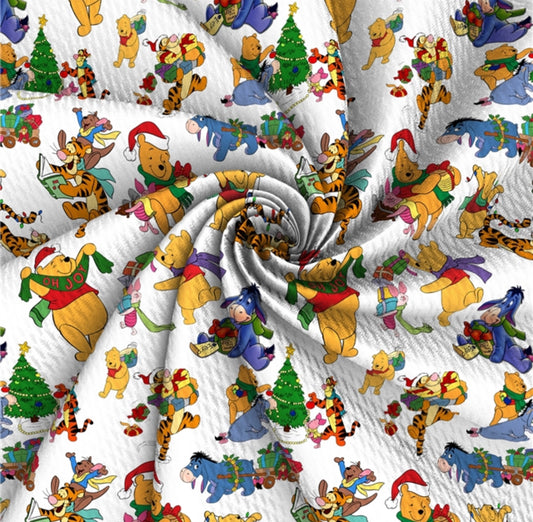 Santa Bear | Preorder | By The Yard